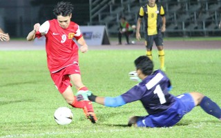 U19 Việt Nam - U22 Malaysia 0-2: Hụt hơi trong hiệp 2
