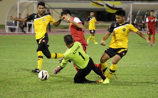 U19 Việt Nam - U22 Brunei 2-2: Hòa kịch tính