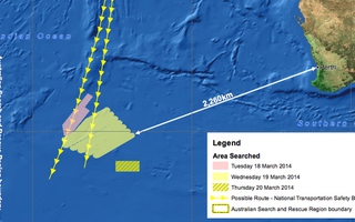 Mảnh vỡ nghi của MH370 trôi nổi ở vùng biển cô lập nhất thế giới