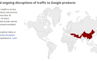 Gmail bị chặn trên khắp Trung Quốc