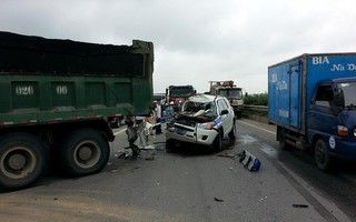 Vụ 3 CSGT Hà Nội tử nạn: Tai nạn thảm khốc do mất lái