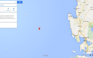 Google loại tên Trung Quốc khỏi bãi cạn ở biển Đông