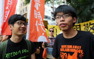 Hai thủ lĩnh sinh viên Hồng Kông bị truy tố