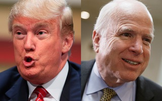 Các con của John McCain và Donald Trump khẩu chiến