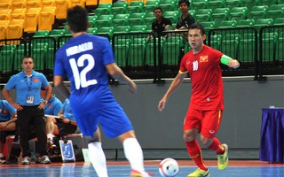 Ghi 19 bàn, tuyển futsal Việt Nam đoạt vé dự VCK châu Á 2016