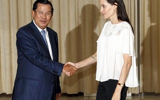 Angelina Jolie hội đàm cùng Thủ tướng Hun Sen