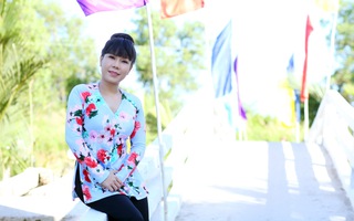 Việt Hương diện bà ba, khánh thành cầu từ thiện