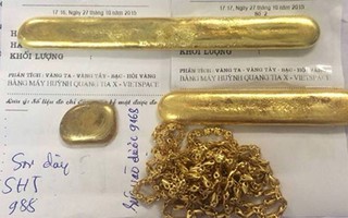 Rất khó phát hiện vàng dỏm Trung Quốc
