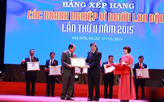 Vinh danh 49 doanh nghiệp vì người lao động