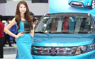 Ngắm người đẹp tại Vietnam Motor Show 2015