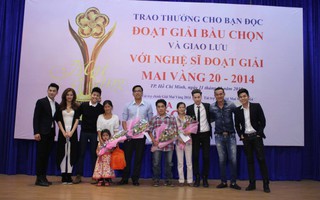 Trao thưởng cho bạn đọc trúng giải bầu chọn Mai Vàng 2014: Lời cảm ơn chứa đầy hạnh phúc!