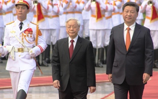 Cận cảnh lễ đón Tổng Bí thư, Chủ tịch Trung Quốc Tập Cận Bình