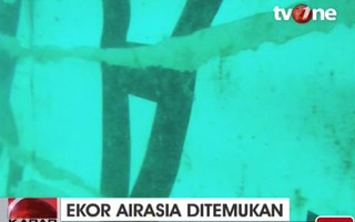 Tìm thấy đuôi máy bay AirAsia QZ8501