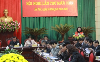 Hà Nội có 2 nữ Phó Bí thư Thành ủy mới