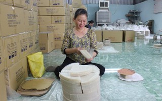 Nông dân Sài Gòn đưa bánh tráng đi Pháp