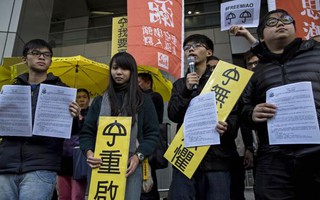 Thủ lĩnh biểu tình Hồng Kông bị buộc tội