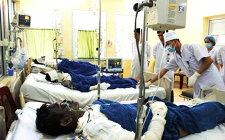 Quảng Ninh:  6 người đàn ông bị bỏng nặng nhập viện đầy bí ẩn
