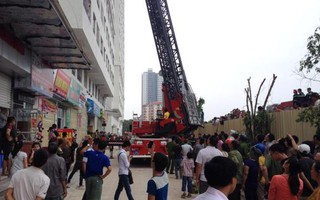 Hà Nội: Cháy tại chung cư 36 tầng ở Linh Đàm