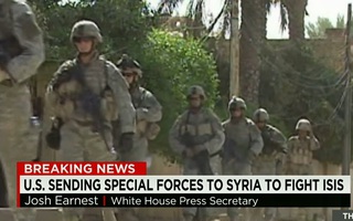 Mỹ bất ngờ tung đặc nhiệm chống IS đến Syria