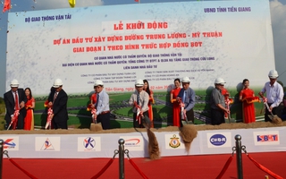 Cảnh cáo vì dự án cao tốc Trung Lương - Mỹ Thuận trì trệ