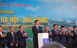 Thủ tướng phát lệnh thông xe cao tốc Hà Nội-Hải Phòng