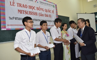 Trao 10.000 USD học bổng Mitshubishi cho sinh viên