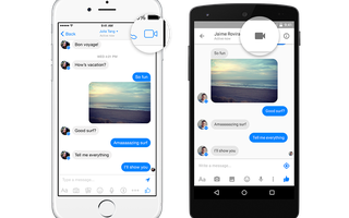 Thoại video trên Facebook Messenger