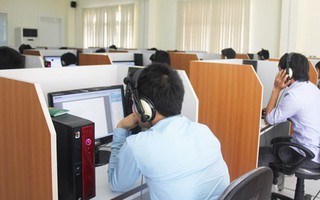 Thi tiếng Hàn trên máy tính cho lao động về nước đúng hạn