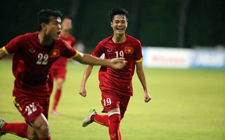 Thanh Hiền lóe sáng, U23 Việt Nam vất vả vượt qua Lào