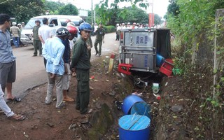 4 học sinh thương vong khi đang trên đường đến trường