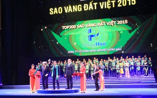 200 thương hiệu nhận giải Sao Vàng đất Việt 2015