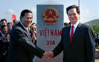 Khánh thành 3 công trình biên giới Việt Nam - Campuchia