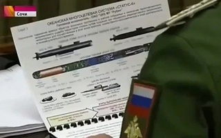 Truyền hình Nga vô tình để lộ vũ khí mới