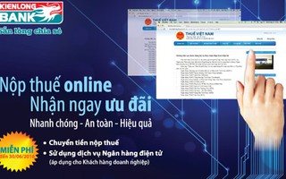 Ngân hàng miễn phí dịch vụ nộp thuế điện tử