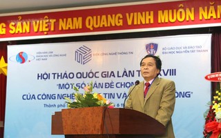 96 báo cáo khoa học tại hội thảo về công nghệ thông tin