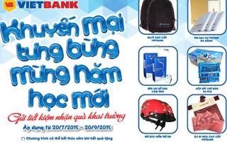 VietBank dành 10.000 quà tặng cho người gửi tiền