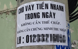 Khốn đốn vì “tín dụng đen”