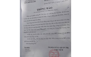 Trả lương bằng... phiếu mua thực phẩm