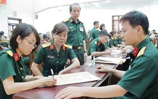 Điểm mới trong tuyển sinh của các trường khối quân đội