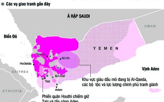 Các nước vùng Vịnh không kích Yemen