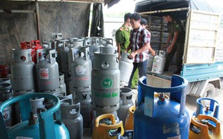 Triệt phá trạm chiết gas lậu