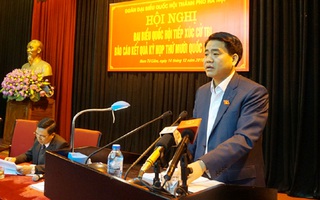Tân Chủ tịch Hà Nội Nguyễn Đức Chung trả lời 2 trong 32 câu