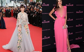 Phạm Băng Băng hóa “tiên hoa”, Miranda Kerr “hở bạo” tại Cannes