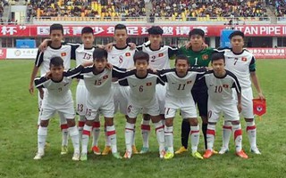 U15 Việt Nam đánh bại chủ nhà U15 Trung Quốc 2-1