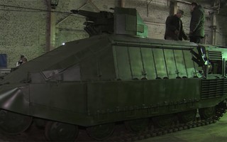 Nga chê xe tăng mới của Ukraine làm từ "thùng rác"
