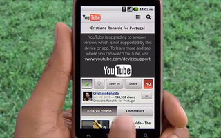 YouTube mới "bỏ rơi" hàng triệu iPhone