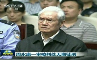 Trung Quốc âm thầm kết án Chu Vĩnh Khang tù chung thân