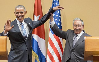 Cuộc họp báo chung gai góc của Chủ tịch Cuba và ông Obama