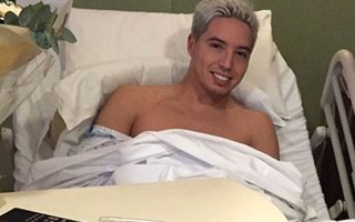 Nasri may 100 mũi ở đùi vì chấn thương