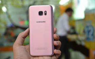 Galaxy S7 edge phiên bản hồng vàng ra mắt